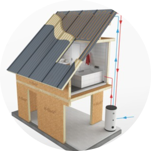 Solverter® – Roof-Powered Heat Pump